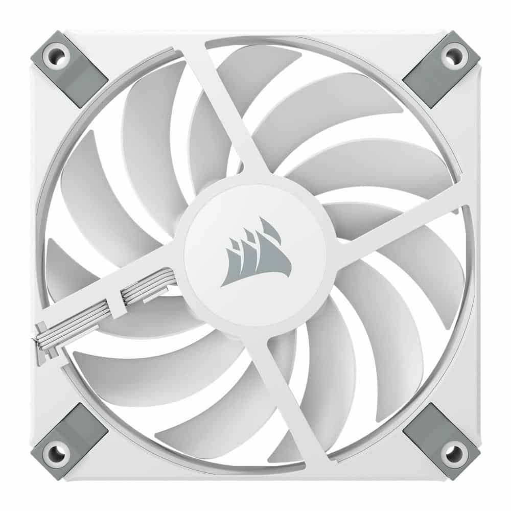 (image for) Corsair AF120 SLIM White Single Small Form Factor 120mm PWM Fan